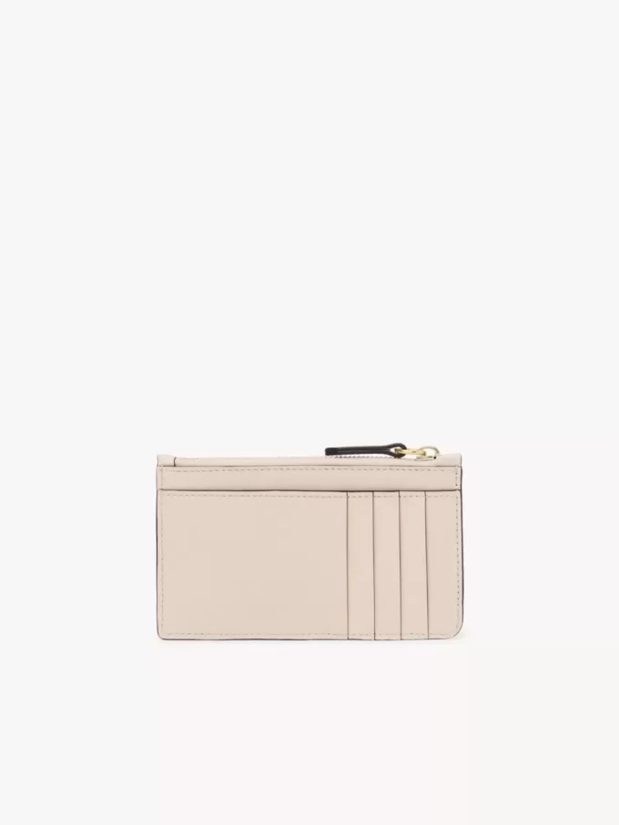 Piccola borsa Chloé Iconic con scomparti per carte in pelle lucida Piccola borsa Chloé Iconic con scomparti per carte in pelle lucida