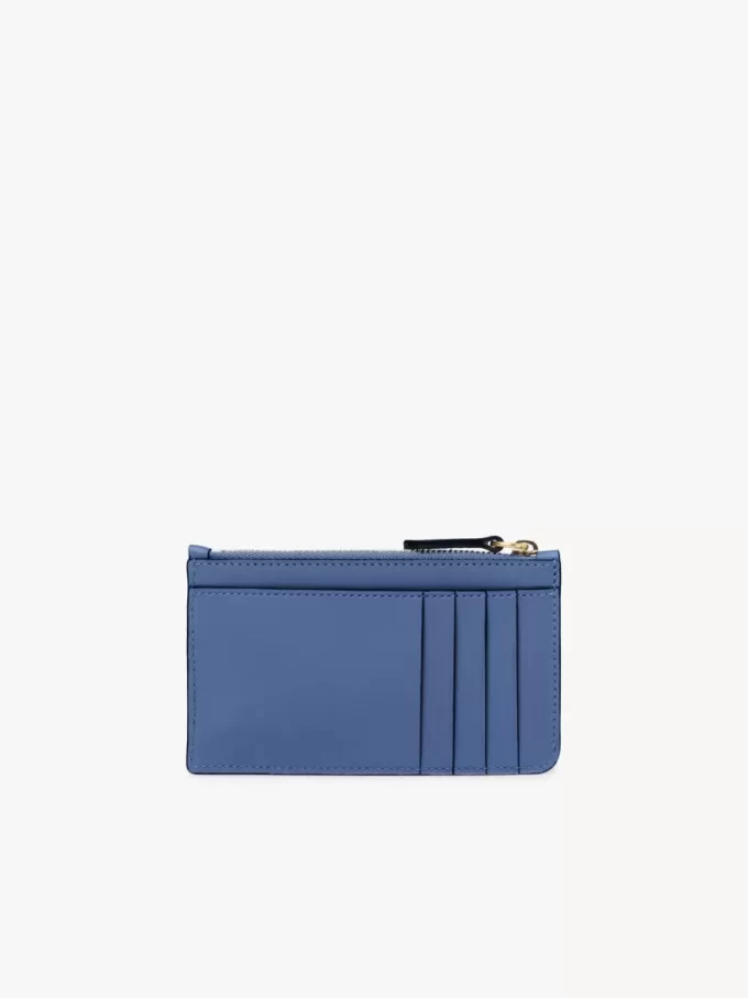 Piccola borsa Chloé Iconic con scomparti per carte in pelle lucida Piccola borsa Chloé Iconic con scomparti per carte in pelle lucida