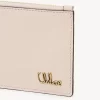 Piccola borsa Chloé Iconic con scomparti per carte in pelle lucida Piccola borsa Chloé Iconic con scomparti per carte in pelle lucida