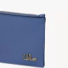 Piccola borsa Chloé Iconic con scomparti per carte in pelle lucida Piccola borsa Chloé Iconic con scomparti per carte in pelle lucida