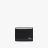 Piccola borsa Chloé Iconic tri-fold con tasca portamonete in pelle lucida Piccola borsa Chloé Iconic tri-fold con tasca portamonete in pelle lucida