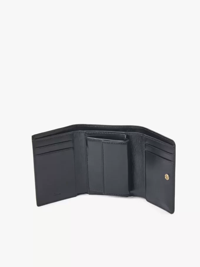 Piccola borsa Chloé Iconic tri-fold in pelle effetto coccodrillo Piccola borsa Chloé Iconic tri-fold in pelle effetto coccodrillo