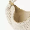 Piccola borsa Hobo con bracciale all’uncinetto Piccola borsa Hobo con bracciale all’uncinetto