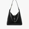 Piccola borsa hobo Marcie in pelle lucida Piccola borsa hobo Marcie in pelle lucida