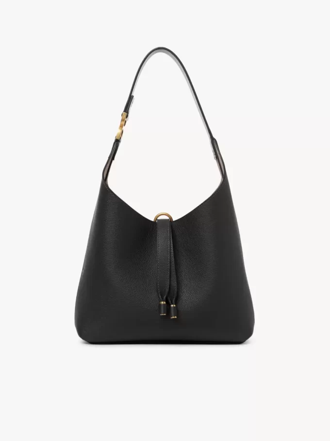Piccola borsa hobo Marcie in pelle martellata Piccola borsa hobo Marcie in pelle martellata