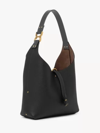 Piccola borsa hobo Marcie in pelle martellata