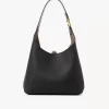 Piccola borsa hobo Marcie in pelle martellata Piccola borsa hobo Marcie in pelle martellata