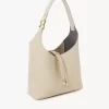 Piccola borsa hobo Marcie in pelle martellata Piccola borsa hobo Marcie in pelle martellata
