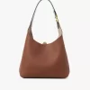 Piccola borsa hobo Marcie in pelle martellata Piccola borsa hobo Marcie in pelle martellata