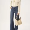 Piccola borsa hobo Marcie in pelle martellata Piccola borsa hobo Marcie in pelle martellata