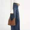 Piccola borsa hobo Marcie in pelle martellata Piccola borsa hobo Marcie in pelle martellata