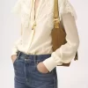 Piccola borsa hobo Marcie in pelle scamosciata Piccola borsa hobo Marcie in pelle scamosciata