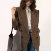 Piccola borsa hobo Marcie in pelle scamosciata Piccola borsa hobo Marcie in pelle scamosciata
