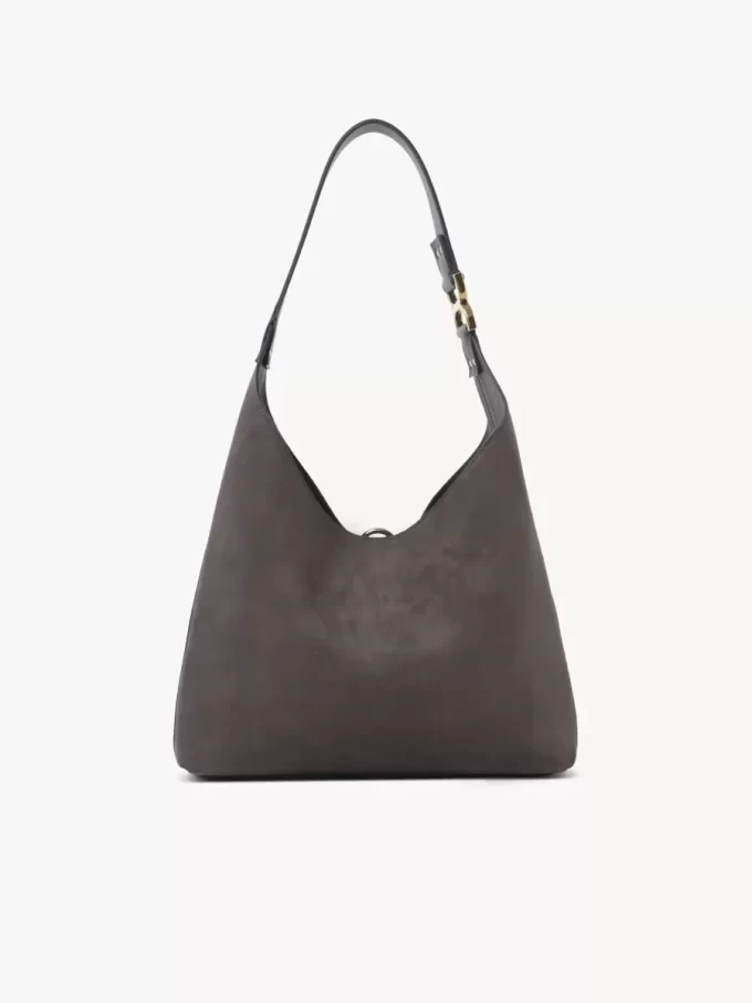 Piccola borsa hobo Marcie in pelle scamosciata Piccola borsa hobo Marcie in pelle scamosciata
