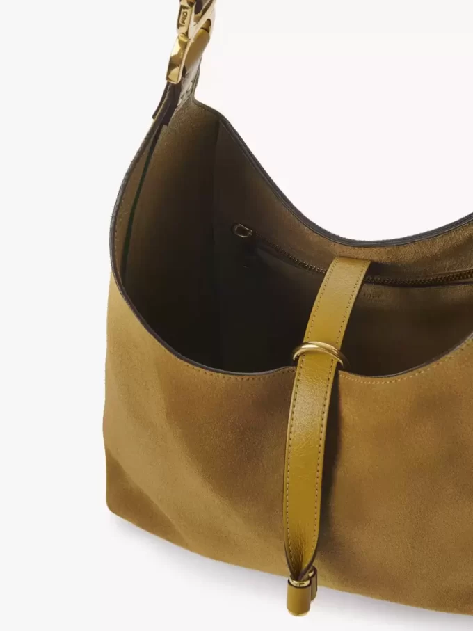Piccola borsa hobo Marcie in pelle scamosciata Piccola borsa hobo Marcie in pelle scamosciata