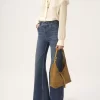 Piccola borsa hobo Marcie in pelle scamosciata Piccola borsa hobo Marcie in pelle scamosciata