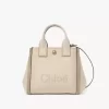 Piccola borsa tote Chloé Carry in tela Piccola borsa tote Chloé Carry in tela