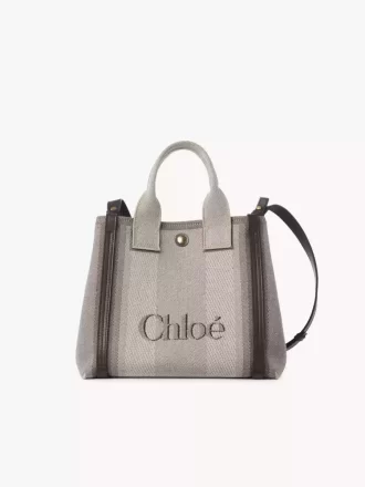 Piccola borsa tote Chloé Carry in tela