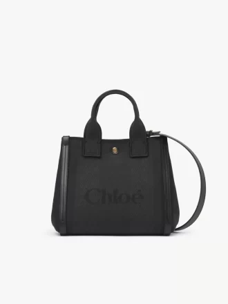Piccola borsa tote Chloé Carry in tela