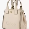 Piccola borsa tote Chloé Carry in tela Piccola borsa tote Chloé Carry in tela