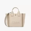 Piccola borsa tote Chloé Carry in tela Piccola borsa tote Chloé Carry in tela