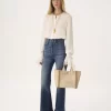 Piccola borsa tote Chloé Carry in tela Piccola borsa tote Chloé Carry in tela
