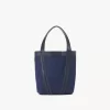 Piccola borsa tote Chloé Spin in denim Piccola borsa tote Chloé Spin in denim