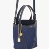 Piccola borsa tote Chloé Spin in denim Piccola borsa tote Chloé Spin in denim