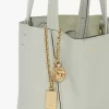 Piccola borsa tote Chloé Spin in pelle martellata Piccola borsa tote Chloé Spin in pelle martellata