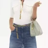 Piccola borsa tote Chloé Spin in pelle martellata Piccola borsa tote Chloé Spin in pelle martellata