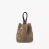 Piccola borsa tote Chloé Spin in shearling Piccola borsa tote Chloé Spin in shearling