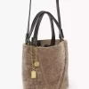 Piccola borsa tote Chloé Spin in shearling Piccola borsa tote Chloé Spin in shearling