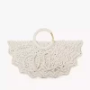 Piccola borsa tote Paravent con bracciale all’uncinetto Piccola borsa tote Paravent con bracciale all’uncinetto