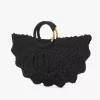 Piccola borsa tote Paravent con bracciale all’uncinetto Piccola borsa tote Paravent con bracciale all’uncinetto