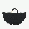 Piccola borsa tote Paravent con bracciale all’uncinetto Piccola borsa tote Paravent con bracciale all’uncinetto