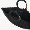 Piccola borsa tote Paravent con bracciale all’uncinetto Piccola borsa tote Paravent con bracciale all’uncinetto