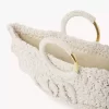 Piccola borsa tote Paravent con bracciale all’uncinetto Piccola borsa tote Paravent con bracciale all’uncinetto