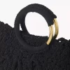 Piccola borsa tote Paravent con bracciale all’uncinetto Piccola borsa tote Paravent con bracciale all’uncinetto