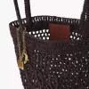 Piccola borsa tote Summer Banana in rafia Piccola borsa tote Summer Banana in rafia