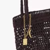 Piccola borsa tote Summer Banana in rafia Piccola borsa tote Summer Banana in rafia
