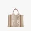 Piccola borsa tote Woody in lino Piccola borsa tote Woody in lino