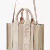 Piccola borsa tote Woody in lino Piccola borsa tote Woody in lino