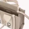 Piccola borsa tote Woody in lino Piccola borsa tote Woody in lino
