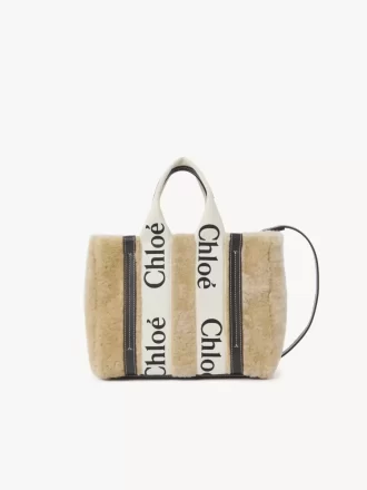 Piccola borsa tote Woody in montone Piccola borsa tote Woody in montone