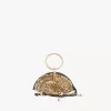 Pochette con cerniera Sea Treasures Shell in morbida pelle e metallo Pochette con cerniera Sea Treasures Shell in morbida pelle e metallo