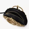 Pochette con cerniera Sea Treasures Shell in morbida pelle e metallo Pochette con cerniera Sea Treasures Shell in morbida pelle e metallo