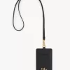 Porta carte Chloé Iconic in pelle martellata Porta carte Chloé Iconic in pelle martellata