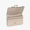 Porta carte di credito con alfabeto in pelle martellata Porta carte di credito con alfabeto in pelle martellata