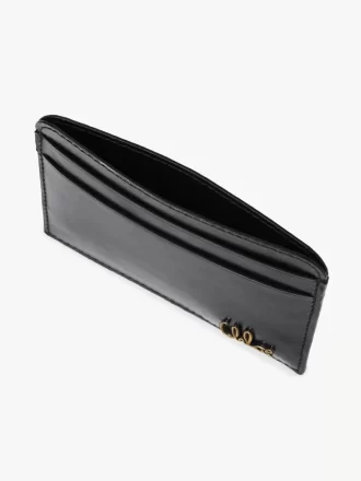 Portacarte Chloé Iconic in pelle lucida Portacarte Chloé Iconic in pelle lucida