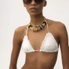 Reggiseno bikini con volant Reggiseno bikini con volant